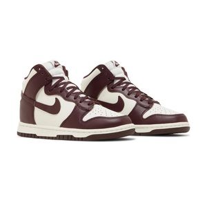 Nike Dunk High Burgundy Crush Sneakers